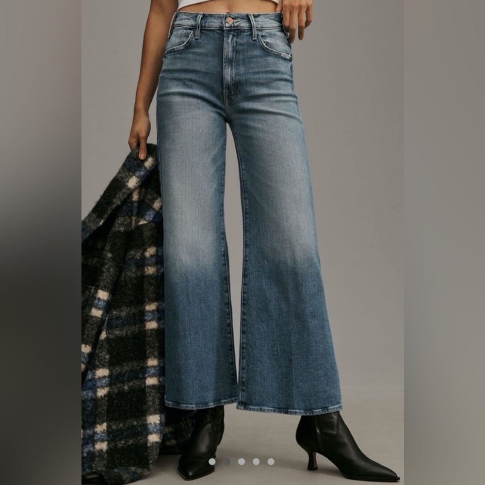 MOTHER Lil Hustler Roller Ankle Jeans